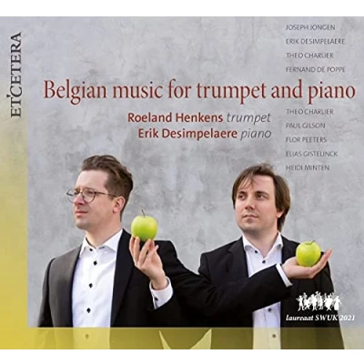 Afbeelding van Roeland Henkens &amp; Erik Desimpelaere Belgian Music For Trumpet And Piano (CD)