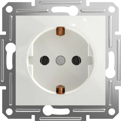 Afbeelding van Schneider Electric Wandcontactdoos Asfora Wit (RAL 9003) EPH2970121D