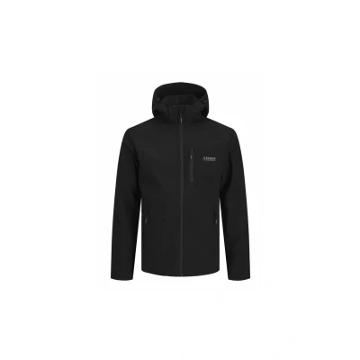 Afbeelding van Jack &amp; Jones Softshelljas, Heren, Maat: 4XL, Black