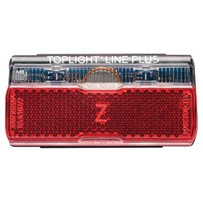 Afbeelding van Busch + Müller Toplight Line Dynamo Achterlicht met Parkeerlicht 80 mm, zwart