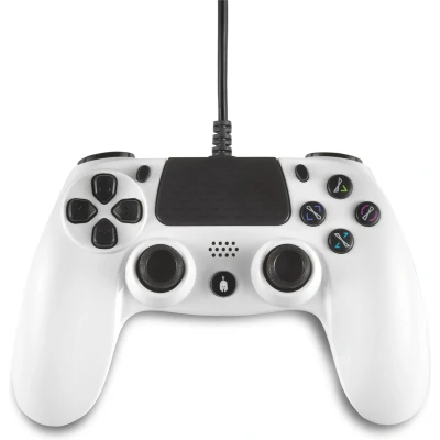 Afbeelding van Hoplite Bedrade Controller Wit Playstation 4 &amp; PC