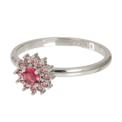 Afbeelding van Lucia Small Fuchsia iXXXi Fame Ring 2 mm