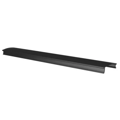 Afbeelding van DIFFUSER (BOVEN) VOOR REEKS PROFIELEN &#039;WALL LED LAMP, SL&#039; POLYCARBONAAT UV BESTENDIG 2 m MAT ZWART