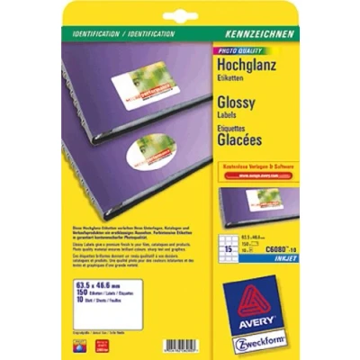 Afbeelding van Avery Etiketten Zweckform 192 X 38 Mm Kringlooppapier 70 Stuks