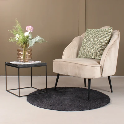 Afbeelding van DS4U® Lindsey fauteuil champagne