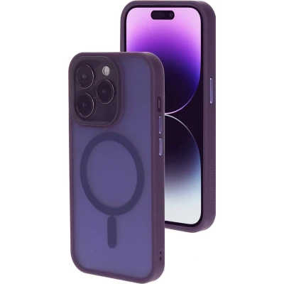 Afbeelding van Mobiparts Hardcover Apple iPhone 14 Pro Satin Purple (Magsafe Compatible)