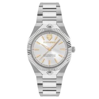 Afbeelding van Plein Sport Metronaut 36 Mm Quartz Analoog Horloge Zilveren Toon Case: 100% Stainless Steel Armband: PSDGA0325, PSDGA0525, PSDGA0625
