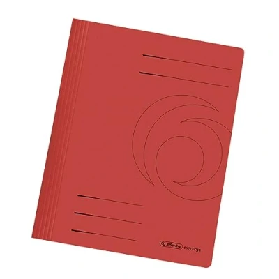 Afbeelding van Herlitz Easy Orga Snelhechtmap A4 Karton Rood 1 stuk(s)