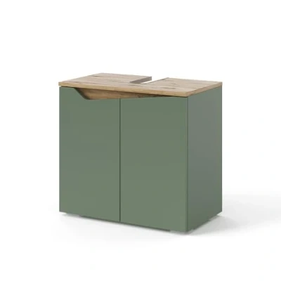 Afbeelding van Vicco Marelle, Groen/antraciet, 60 x 57.5 cm met 2 deuren