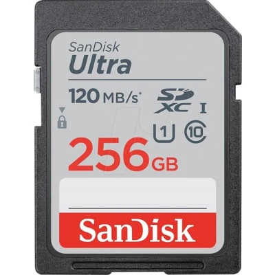 Image de Carte mémoire SDXC SanDisk Ultra 256 Go Gris