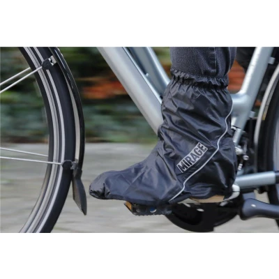 Afbeelding van Mirage Rainfall Luxury Overschoenen Unisex Zwart Maat 39