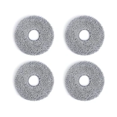 Image de Lingettes lavables Ecovacs pour les systemes de lavage OZMO Turbo la famille T30 &amp; T30S Blanc Gris