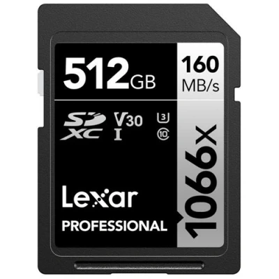 Image de Lexar Professional 1066x SILVER 512 Go SDXC