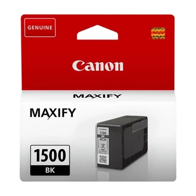 Image de Canon PGI 1500 BK 12.4 ml noir original réservoir d&#039;encre pour MAXIFY MB2050, MB2150, MB2155, MB2350, MB2750, MB2755
