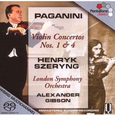 Afbeelding van London Symphony Orchestra Paganini: Violin Concertos Nos.1 &amp; 4 (Super Audio CD)