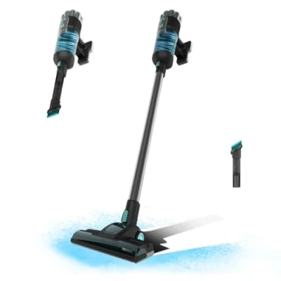 Afbeelding van Cecotec Conga 700 PowerHead verticale stofzuiger met kabel 500 ml tank. Maximaal vermogen van 615 W, zuigvermogen 18 kPa, gemotoriseerde borstel, meubel en hoekaccessoires