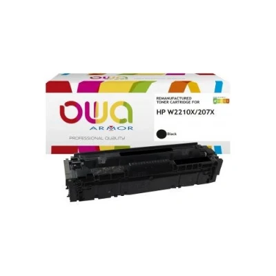 Image de OWA Haute capacité noir compatible remanufacturé cartouche de toner (alternative pour : HP 207X) pour Color LaserJet Pro M255dw, M255nw, MFP M282nw, M283fdn, M283fdw
