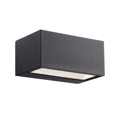 Afbeelding van Nordlux Nene 872723 LED buitenlamp (wand) vast ingebouwd 6 W Antraciet