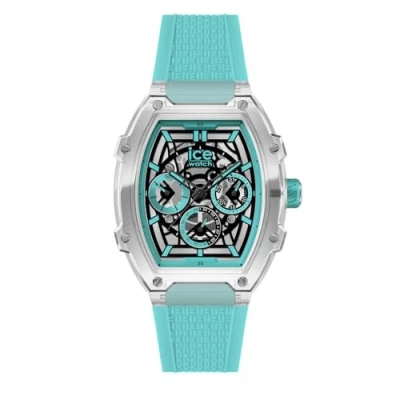 Afbeelding van ICE Watch boliday Clear blue skel 024287 Horloge Siliconen Blauw Ø 44 mm