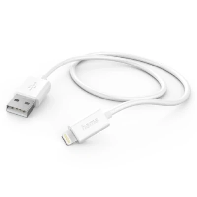 Image de Hama 201579 Câble Lightning 1 m Blanc