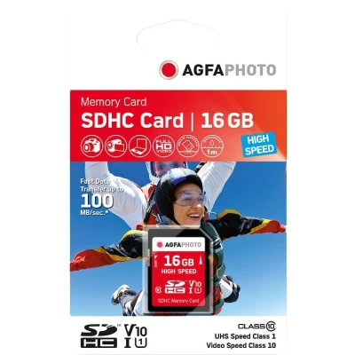Image de Agfa Photo Carte Mémoire Sdhc 16 Gb Uhs i U1 V10