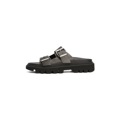 Afbeelding van Tommy Jeans Sandalen, Dames, Maat: 40, Black Leer