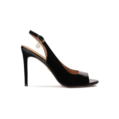 Afbeelding van Kazar AUDE Sandalen met hoge hak, Dames, Maat: 37, Black Leer