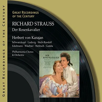 Afbeelding van Strauss: Der Rosenkavalier / Karajan, Schwarzkopf, Edelmann, Ludwig et al