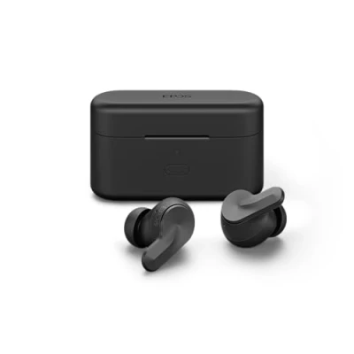 Afbeelding van EPOS ADAPT E1 In Ear headset Telefoon Draadloos, Bluetooth Stereo Zwart Noise Cancelling, Ruisonderdrukking (microfoon) Headset, Oplaadbox, Bestand tegen zweet