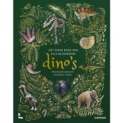 Afbeelding van Uitgeverij lannoo het dikke boek van alle bijzondere dino&#039;s