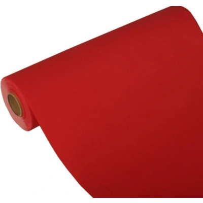 Afbeelding van Table runners Runner Red &quot;ROYAL Collection&quot; 24m x 400mm