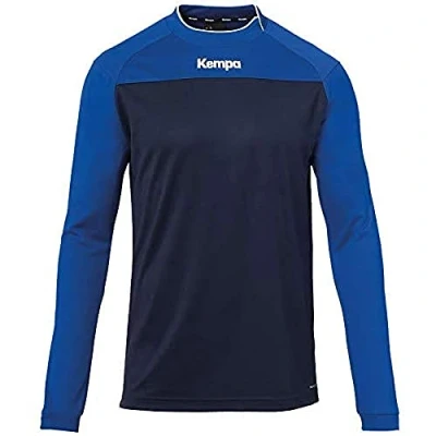 Afbeelding van Kempa Prime Longsleeve Kind Marine Royal Maat 152