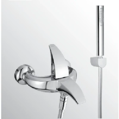Afbeelding van Huber Icon Bad/douchemengkraan chroom 193M.VL05H.CR