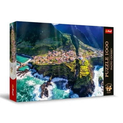 Afbeelding van Trefl Premium Plus Quality Odyssey fotopuzzel: Madeira, Portugal 1000 stukjes, unieke fotoserie, perfect op elkaar afgestemde stukken, voor volwassenen en kinderen vanaf 12 jaar
