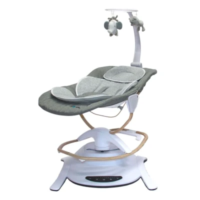 Afbeelding van Bo Jungle Wipstoel 2 in 1 Swinging Rocker Pure White