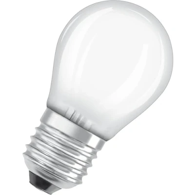 Afbeelding van Osram Base Classic P LED lamp fitting E27 warm wit 2700K 4W vervangt 40W gloeilamp