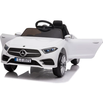 Afbeelding van Mercedes CLS 350 AMG 12V Kinderauto Wit