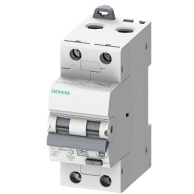Afbeelding van Siemens 5SU13266FP16 Aardlekschakelaar/zekeringautomaat Afmeting zekering = 2 polig 16 A 0.03