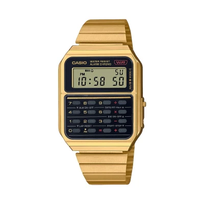 Afbeelding van Casio Calculator CA500 Unisex Digitaal horloge goldcoloured, Maat: One Size, Gold coloured