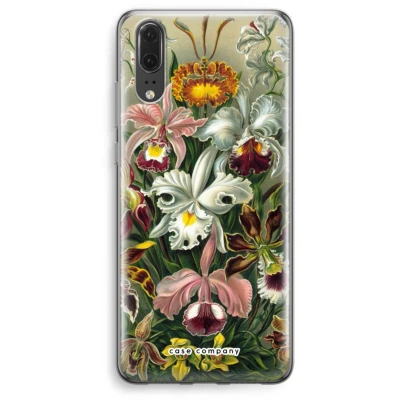 Afbeelding van Case Company® hoesje geschikt voor Huawei P20 Haeckel Orchidae Soft Cover Telefoonhoesje Bescherming aan alle Kanten en Schermrand