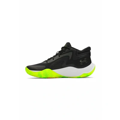 Afbeelding van Under Armour JET &#039;25 Basketbalschoenen, Maat: 47.5, Black Kunststof/ textiel