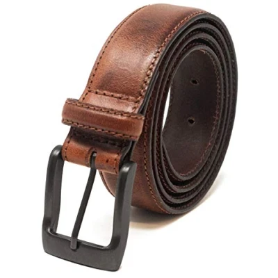 Afbeelding van Ashford Ridge Leren herenriem 32 mm, Huid