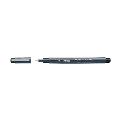 Image de Pentel Pointliner S20P stylo feutre pointe fine (0,03 mm) noir