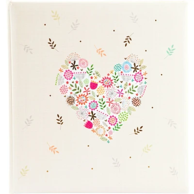 Afbeelding van Goldbuch Trouwalbum Flowers in the Heart 30x31 cm