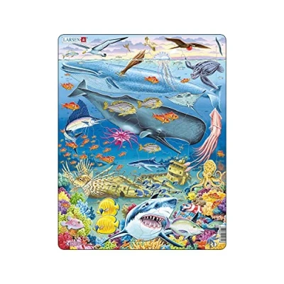 Afbeelding van Larsen puzzel Zeedieren FH20