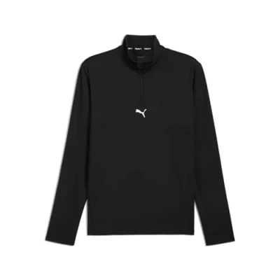 Afbeelding van CLOUDSPUN jack met kwartrits voor Heren, Zwart, Maat XL PUMA
