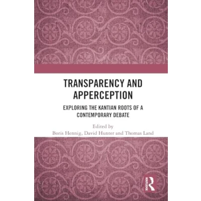 Afbeelding van Transparency and Apperception