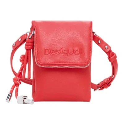 Afbeelding van Desigual Telefoontasje Mone Phone Bag Coral Lichtrood