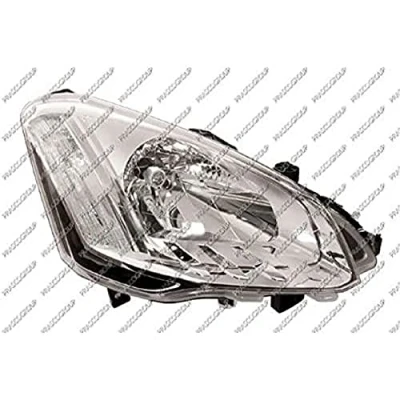 Afbeelding van PRASCO CI9204803 Koplampen rechts H4 Met regelmotor voor LWR CITROËN: Berlingo II, II Van