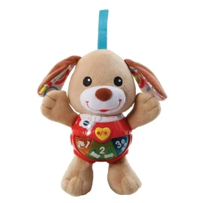 Afbeelding van Zacht actviteitsspeeltje voor baby&#039;s Vtech Baby Chant&#039;toutou